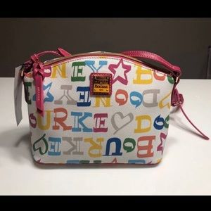NWT Dooney & Bourke Suki multi colored crossbody